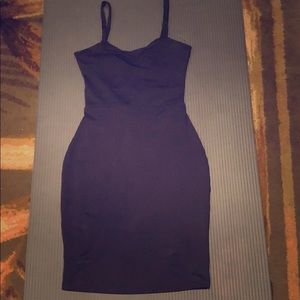 Fabletics black fitted dress
